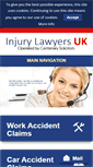 Mobile Screenshot of injury-lawyersuk.com